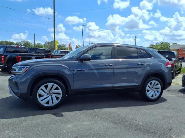 used 2022 Volkswagen Atlas Cross Sport car, priced at $25,000
