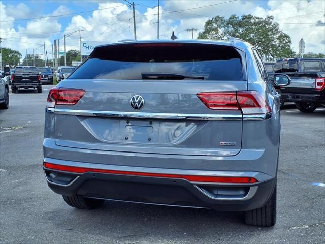 used 2022 Volkswagen Atlas Cross Sport car, priced at $25,000