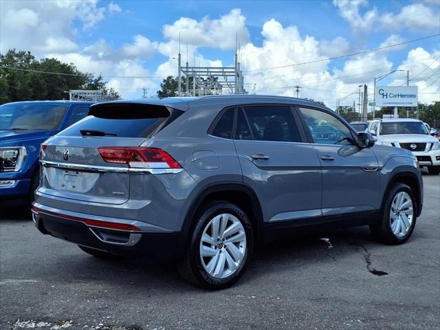 used 2022 Volkswagen Atlas Cross Sport car, priced at $25,000
