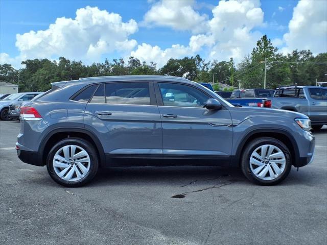 used 2022 Volkswagen Atlas Cross Sport car, priced at $25,000