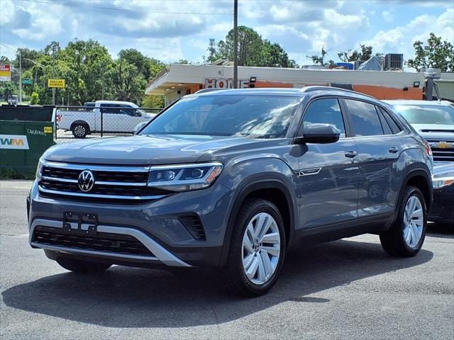 used 2022 Volkswagen Atlas Cross Sport car, priced at $25,000