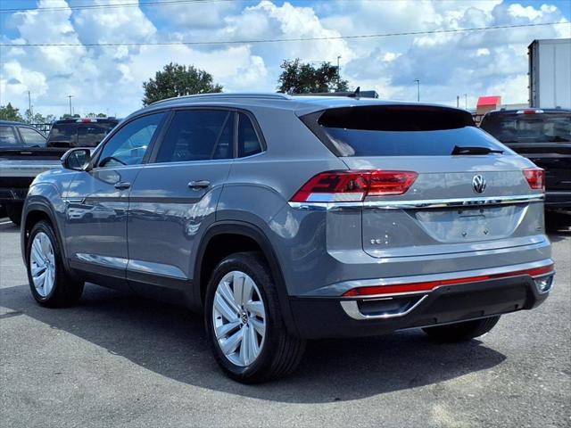 used 2022 Volkswagen Atlas Cross Sport car, priced at $25,000
