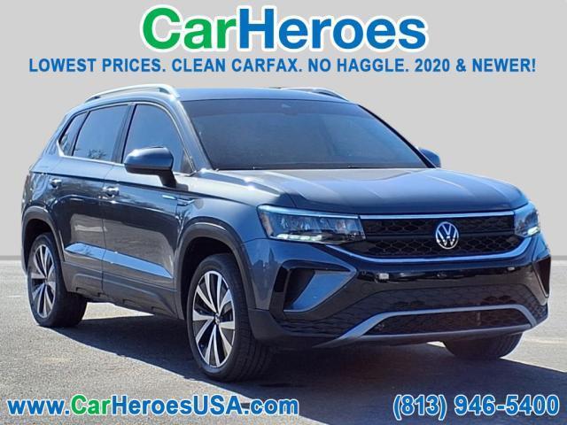 used 2023 Volkswagen Taos car, priced at $19,377