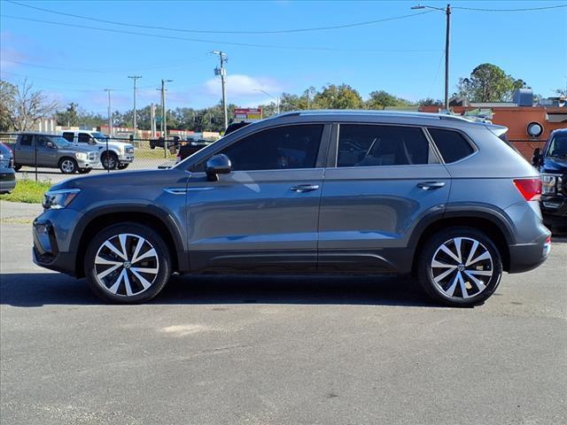 used 2023 Volkswagen Taos car, priced at $19,377