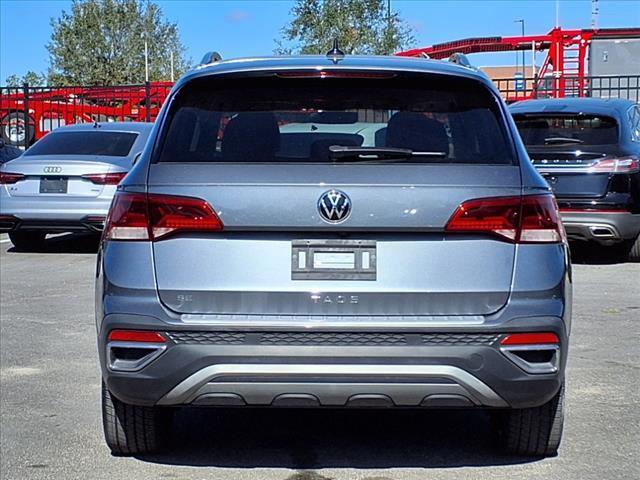 used 2023 Volkswagen Taos car, priced at $19,377