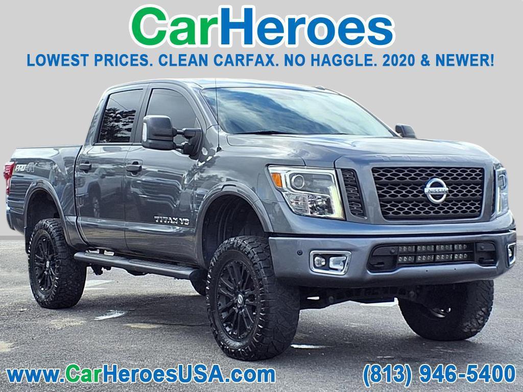 used 2019 Nissan Titan car, priced at $27,497