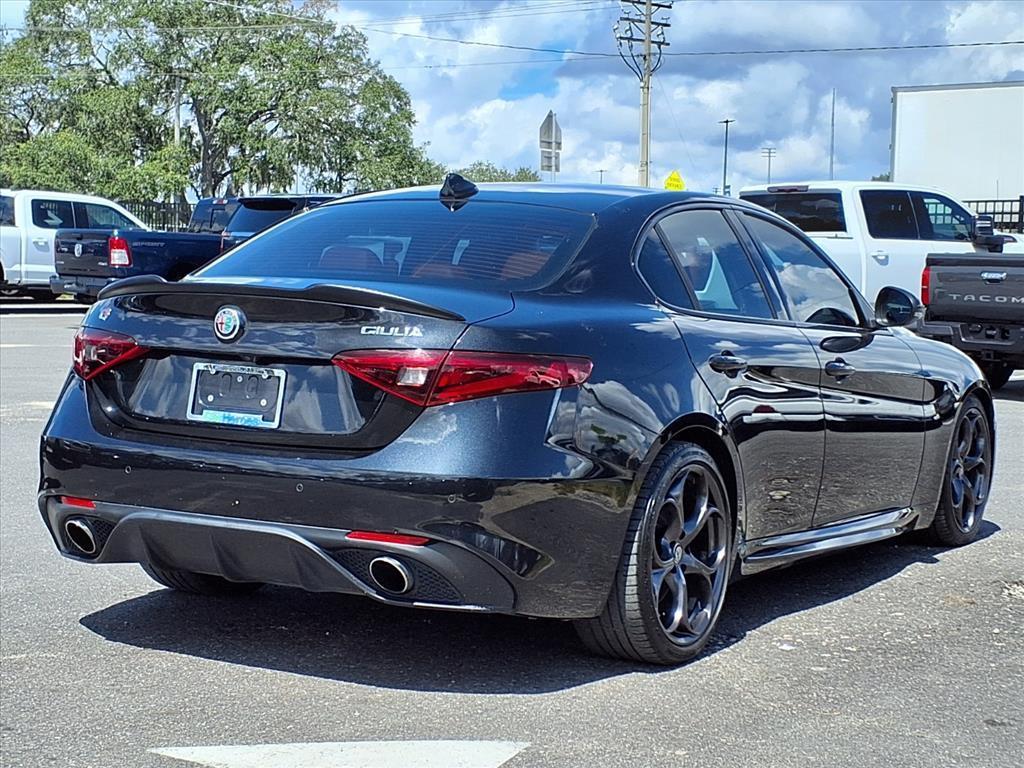 used 2018 Alfa Romeo Giulia car, priced at $15,000
