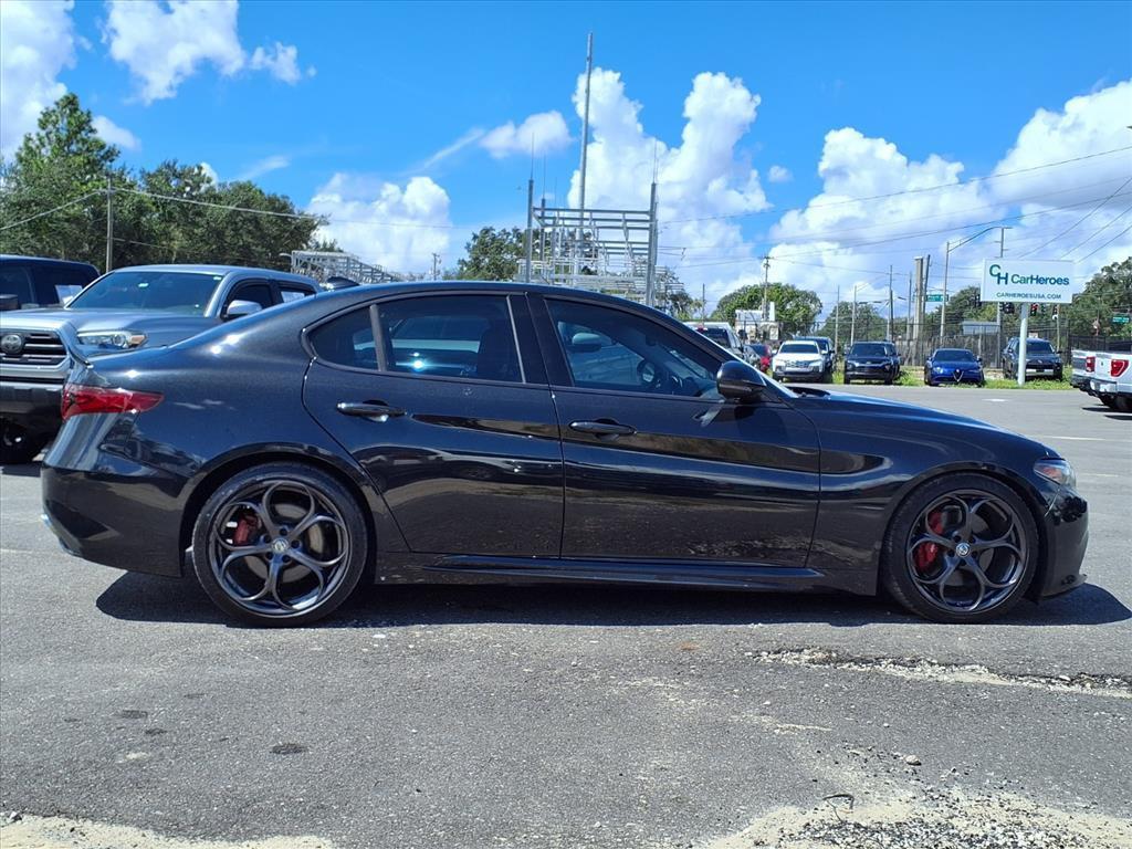used 2018 Alfa Romeo Giulia car, priced at $15,000