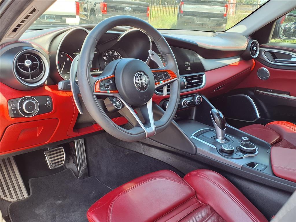 used 2018 Alfa Romeo Giulia car, priced at $15,000