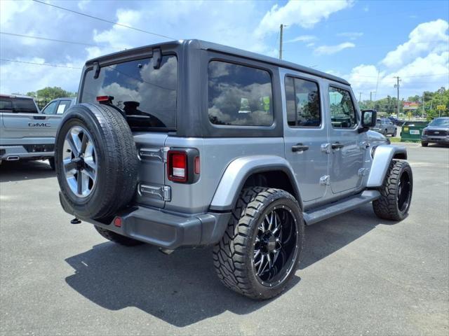 used 2021 Jeep Wrangler Unlimited car, priced at $27,997