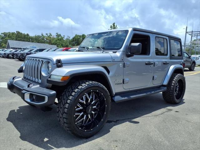 used 2021 Jeep Wrangler Unlimited car, priced at $27,997