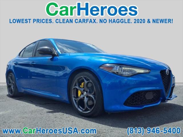 used 2020 Alfa Romeo Giulia car, priced at $18,497