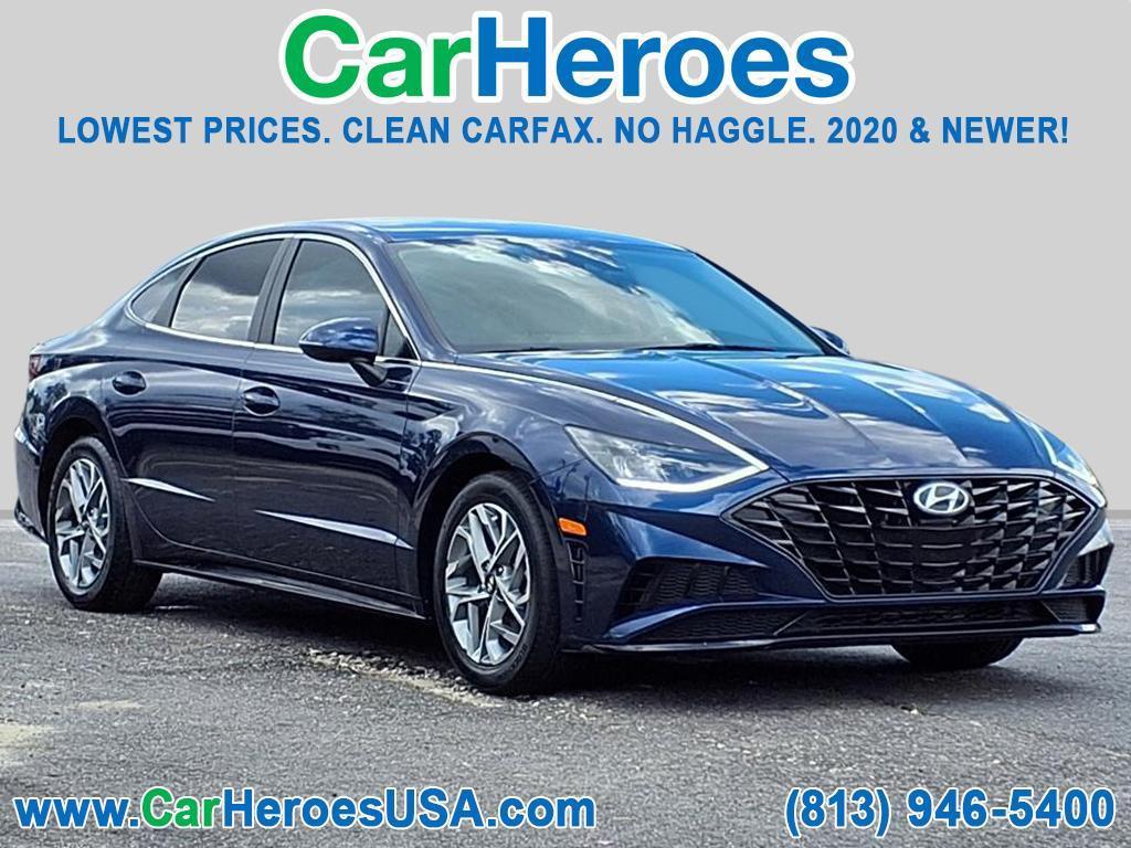 used 2021 Hyundai Sonata car, priced at $15,000