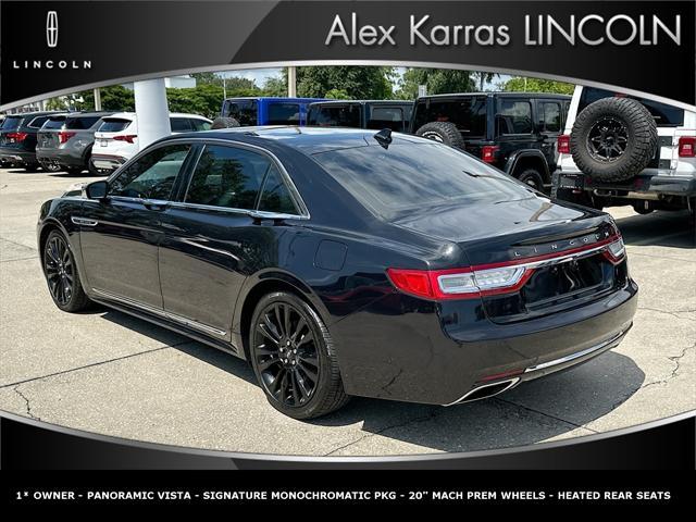 used 2020 Lincoln Continental car, priced at $38,000