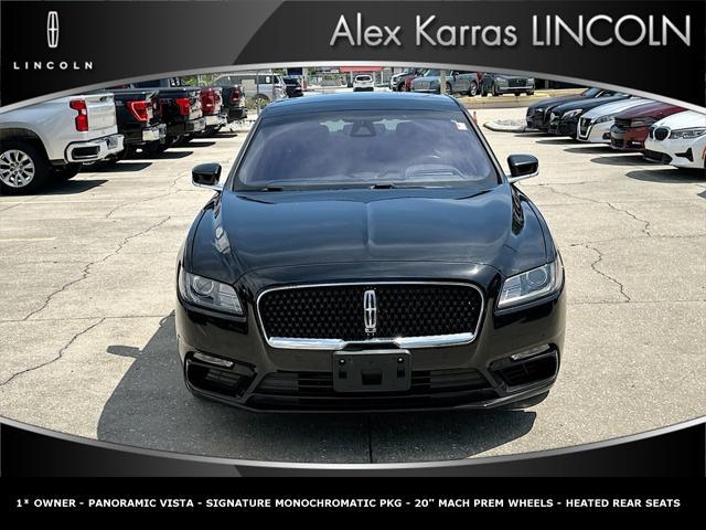 used 2020 Lincoln Continental car, priced at $38,000