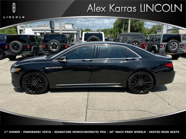 used 2020 Lincoln Continental car, priced at $38,000