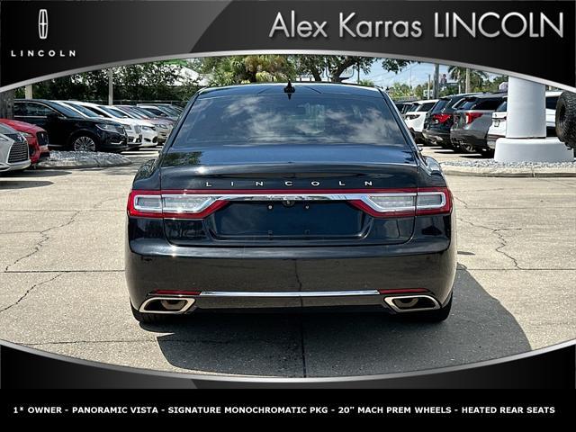 used 2020 Lincoln Continental car, priced at $38,000