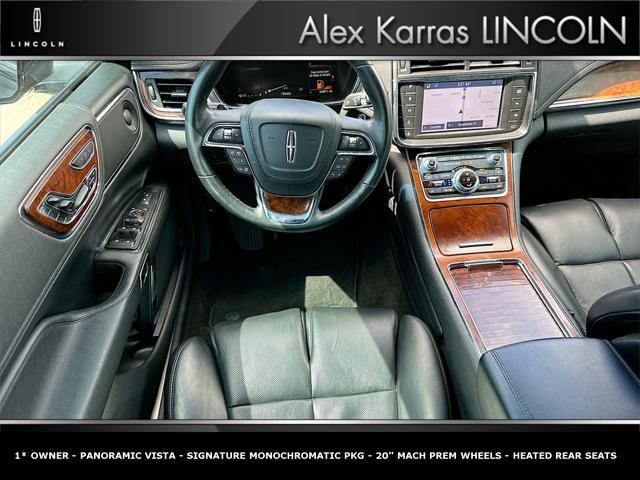 used 2020 Lincoln Continental car, priced at $38,000