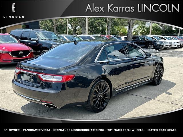 used 2020 Lincoln Continental car, priced at $38,000