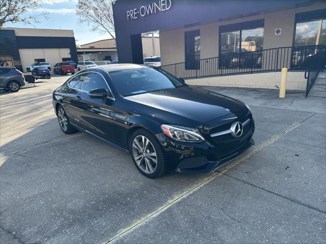 used 2017 Mercedes-Benz C-Class car, priced at $17,000