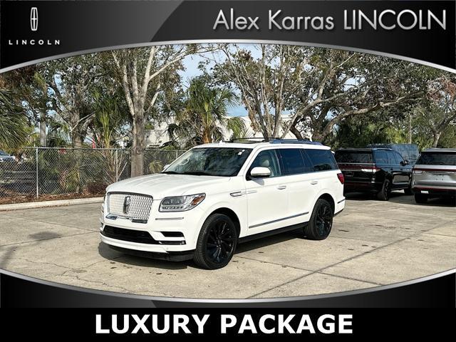 used 2021 Lincoln Navigator car, priced at $48,995