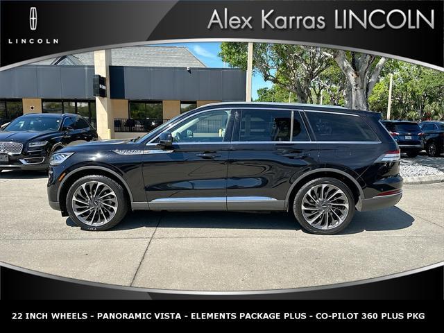 used 2021 Lincoln Aviator car, priced at $43,000