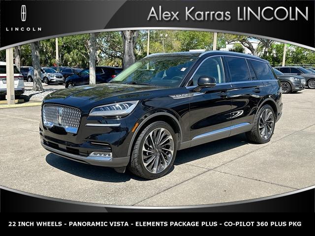 used 2021 Lincoln Aviator car, priced at $43,000