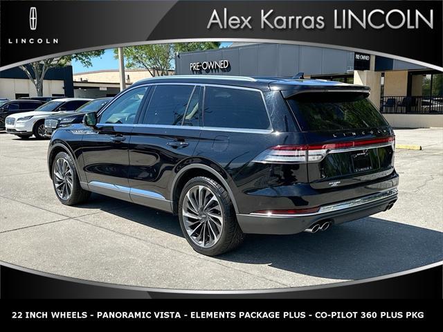 used 2021 Lincoln Aviator car, priced at $43,000