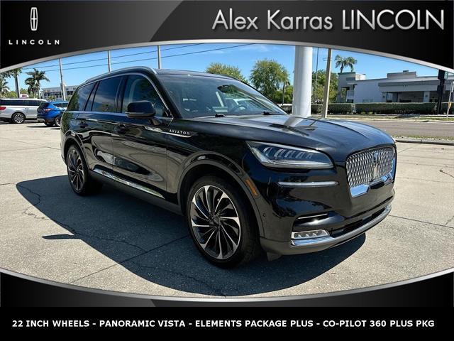 used 2021 Lincoln Aviator car, priced at $39,991