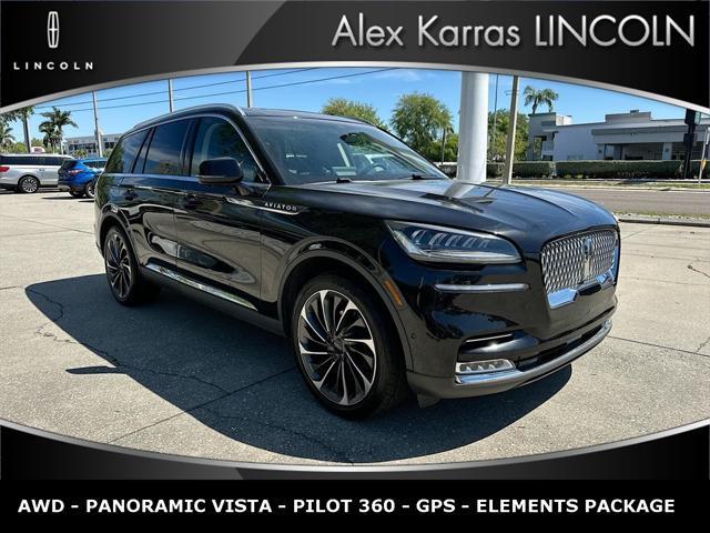 used 2021 Lincoln Aviator car, priced at $39,290