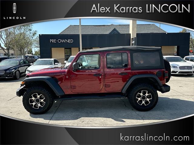 used 2021 Jeep Wrangler Unlimited car, priced at $34,699