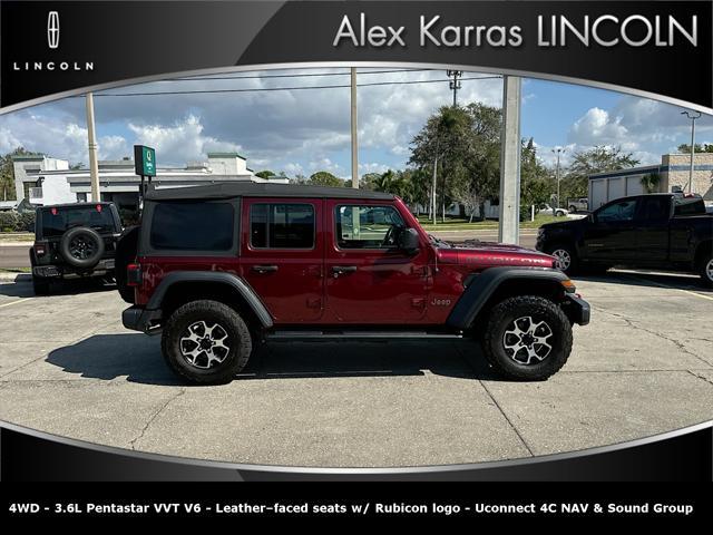 used 2021 Jeep Wrangler Unlimited car, priced at $35,000