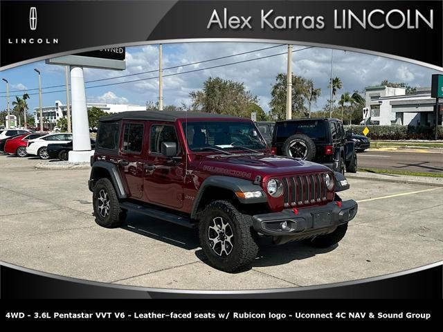 used 2021 Jeep Wrangler Unlimited car, priced at $35,000