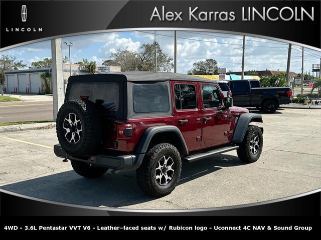 used 2021 Jeep Wrangler Unlimited car, priced at $35,000