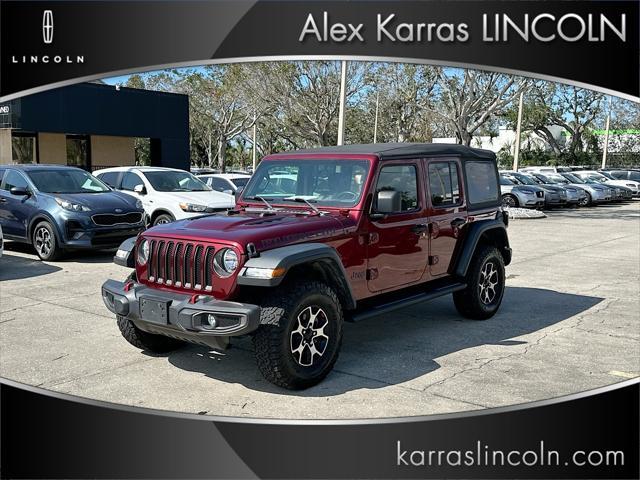 used 2021 Jeep Wrangler Unlimited car, priced at $34,699