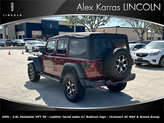 used 2021 Jeep Wrangler Unlimited car, priced at $35,000