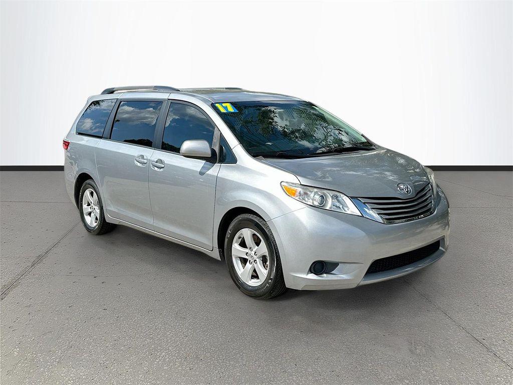 used 2017 Toyota Sienna car, priced at $18,496
