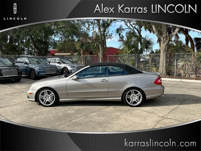 used 2005 Mercedes-Benz CLK-Class car, priced at $18,991