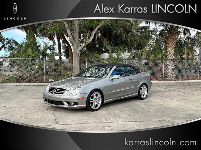 used 2005 Mercedes-Benz CLK-Class car, priced at $18,995