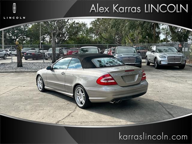 used 2005 Mercedes-Benz CLK-Class car, priced at $18,991