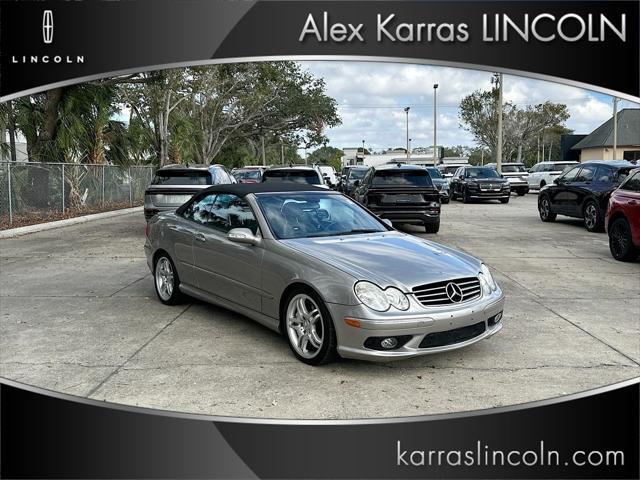 used 2005 Mercedes-Benz CLK-Class car, priced at $18,991