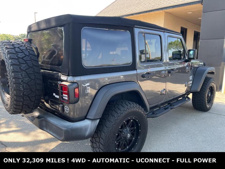 used 2019 Jeep Wrangler Unlimited car, priced at $30,495