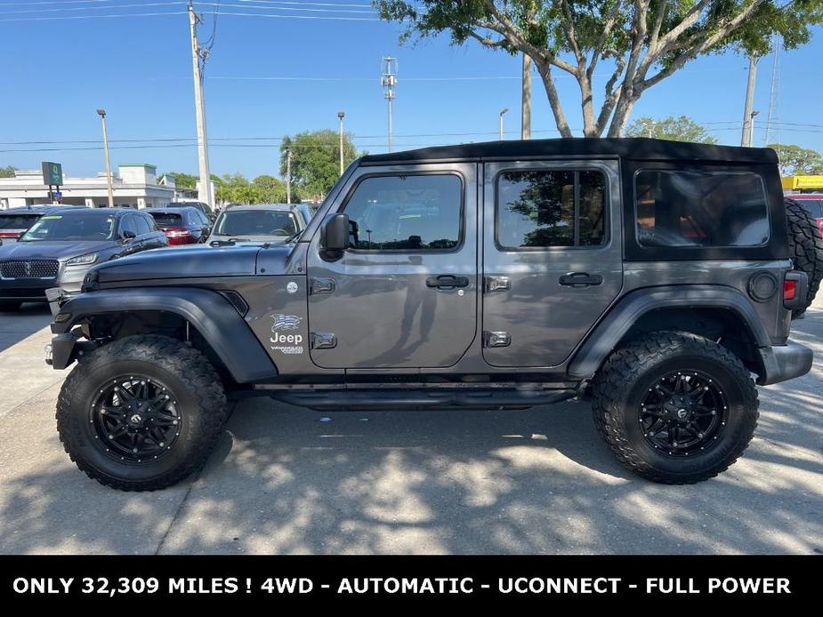 used 2019 Jeep Wrangler Unlimited car, priced at $30,495