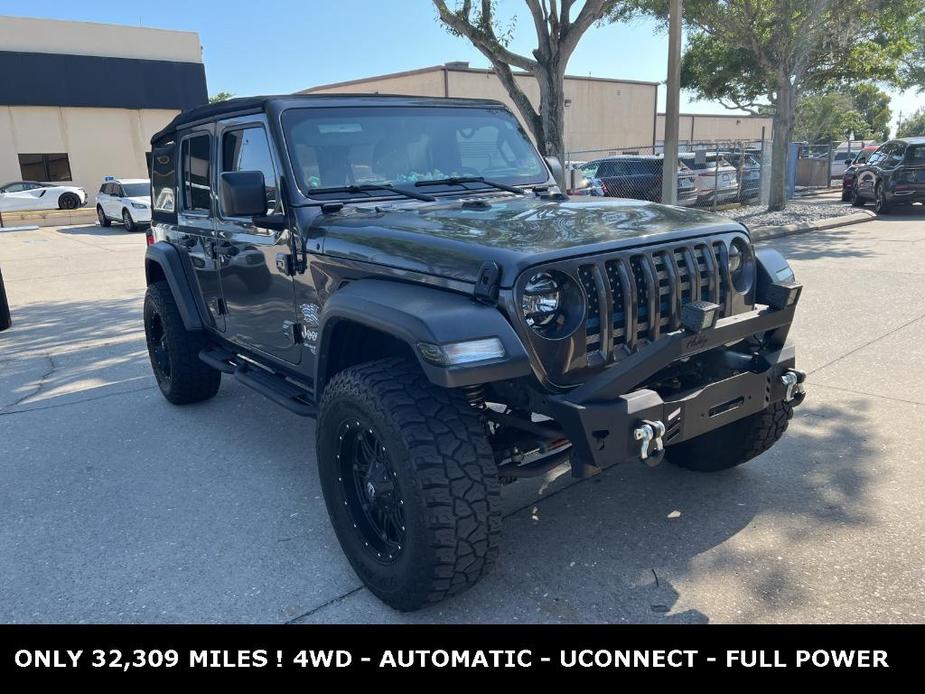 used 2019 Jeep Wrangler Unlimited car, priced at $32,062