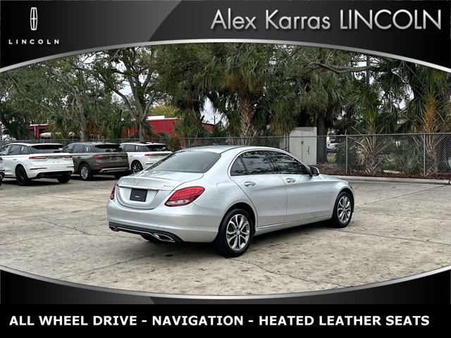 used 2015 Mercedes-Benz C-Class car, priced at $15,895