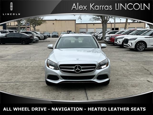 used 2015 Mercedes-Benz C-Class car, priced at $15,895