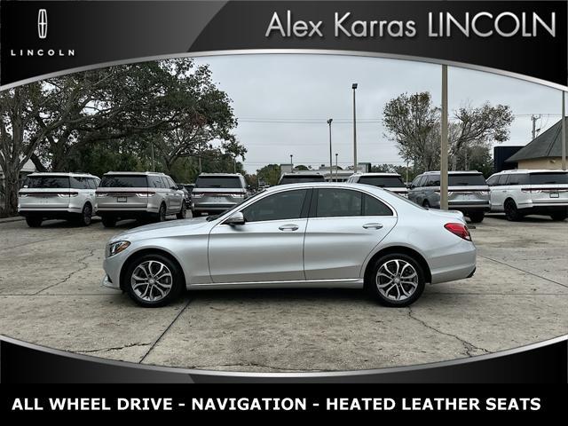 used 2015 Mercedes-Benz C-Class car, priced at $15,895