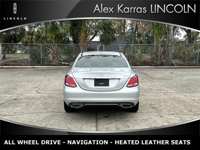 used 2015 Mercedes-Benz C-Class car, priced at $15,895