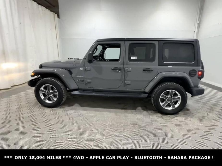 used 2021 Jeep Wrangler Unlimited car, priced at $36,499