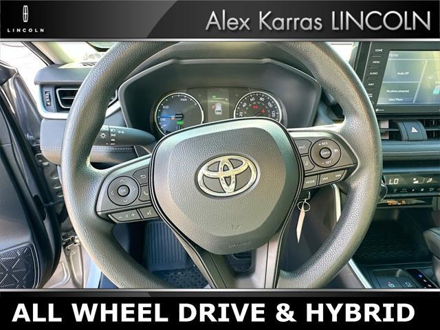 used 2022 Toyota RAV4 Hybrid car, priced at $28,000